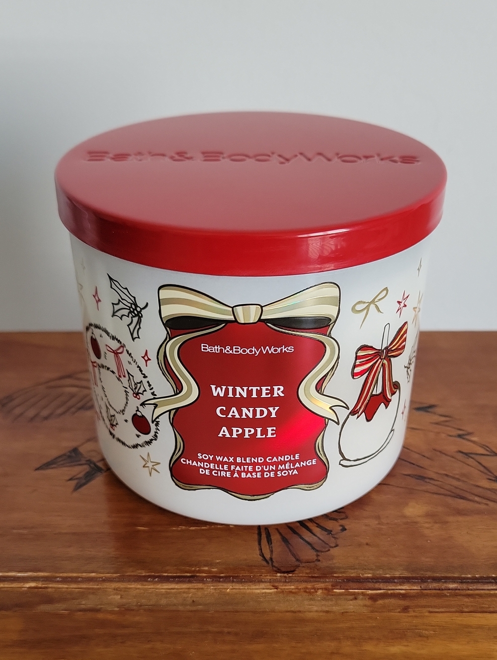 Bath & Body Works Winter Candy Apple Candle